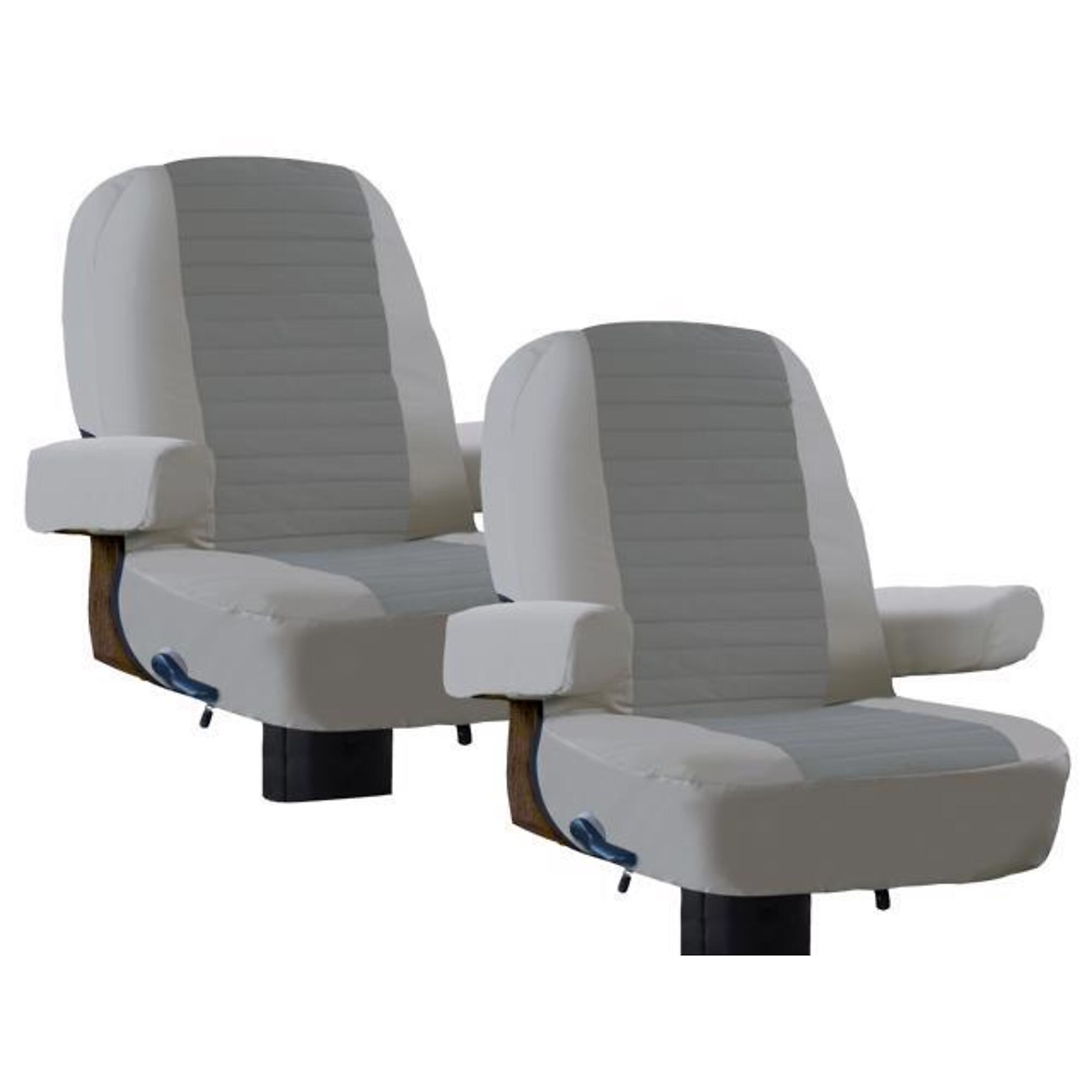 Classic Accessories, RV Captain Seat Cover - 2 Pack, Single, Pair, or Set Pair, Seat Application Mid/High-Back Seat, Model# 80-421-011002-RT